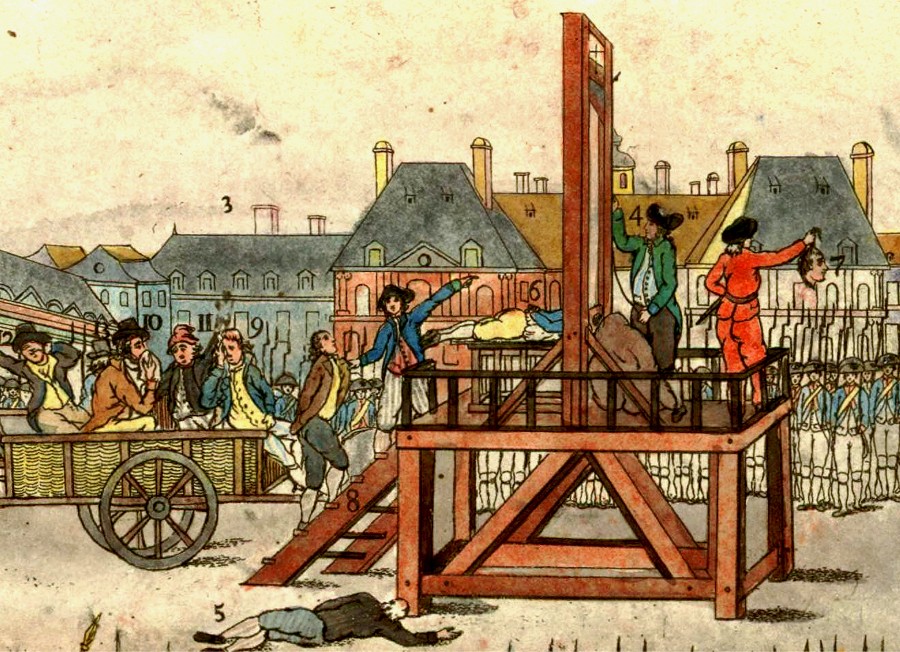 Robespierre execution publicdomain